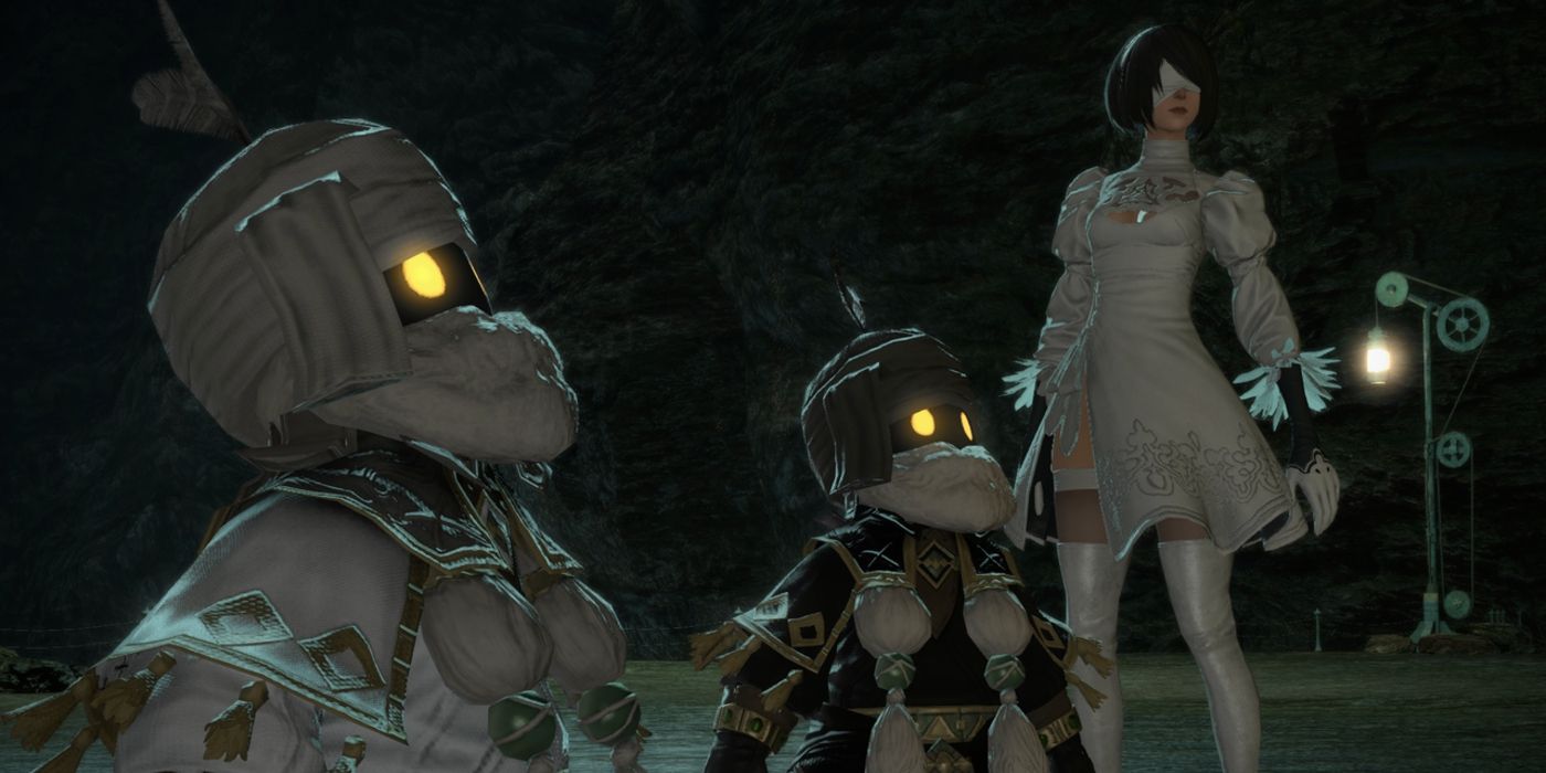 FF14 Nier Automata Crossover Patch 5-1 Updates Ninja Samurai