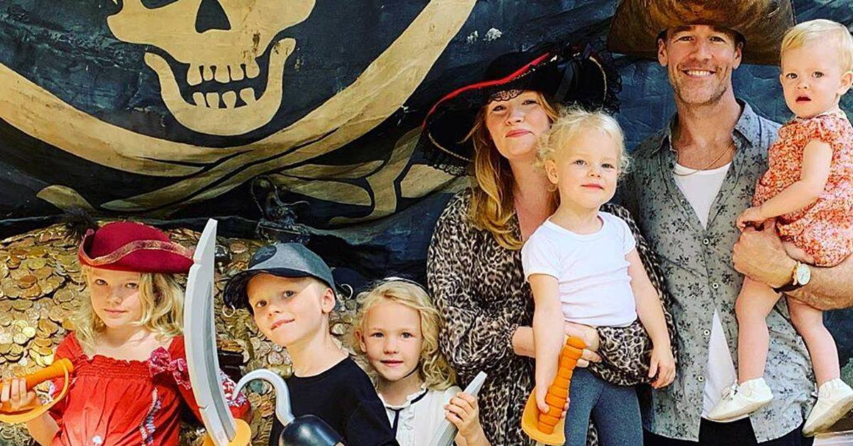 James Van Der Beek Teaches 5yearold Daughter His Dwts Samba Routine