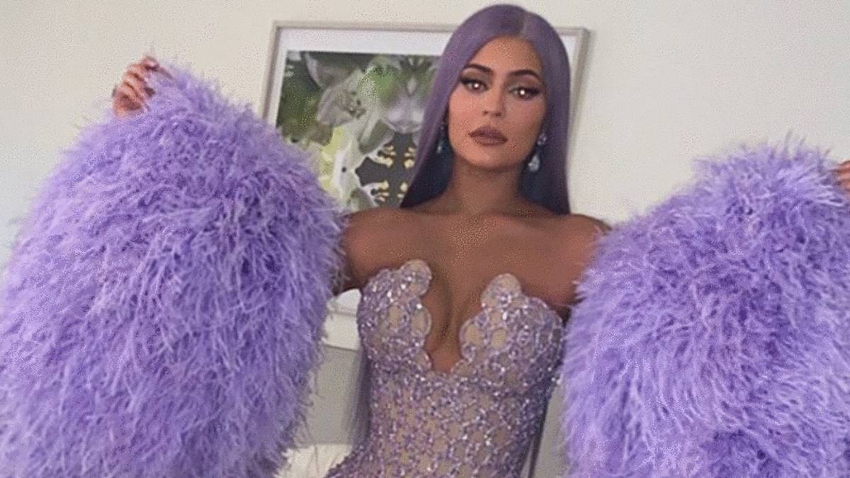 kylie purple dress met gala Kylie Jenner Met Gala 2019 Purple Dress