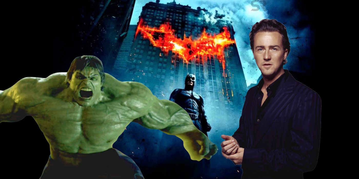 Edward Norton Pitched Hulk As Dark Two-Part Story Like The Dark Knight, image size:1400x700