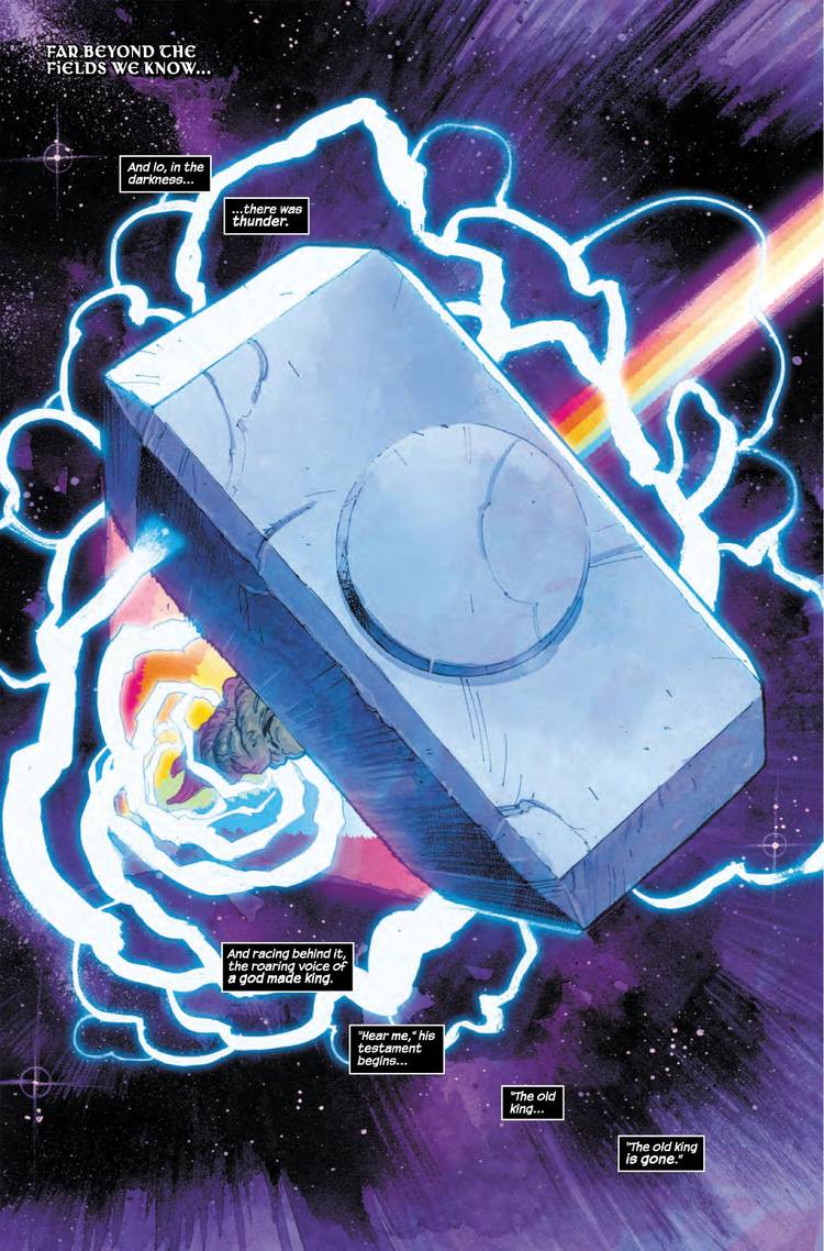 Exclusive Preview: THOR #1 Sends a Message To The Ten Realms
