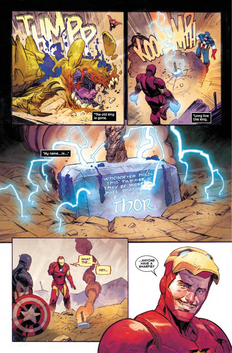 Exclusive Preview: THOR #1 Sends a Message To The Ten Realms