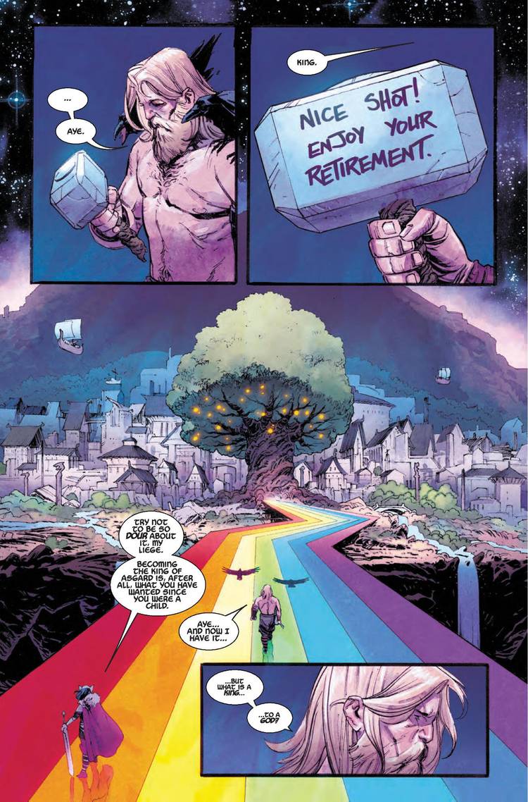 Exclusive Preview: THOR #1 Sends a Message To The Ten Realms