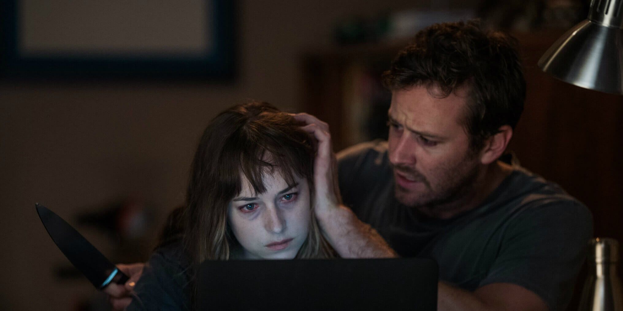 Dakota Johnson and Armie Hammer in Wounds