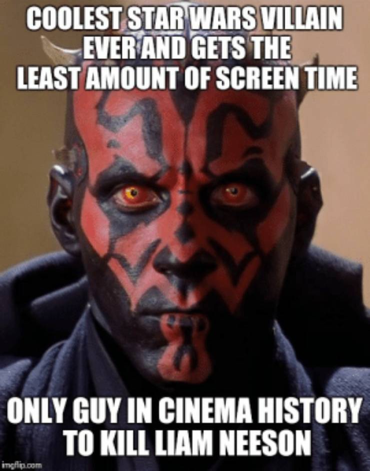 Star Wars 10 Hilarious Darth Maul Memes That Are On The Dark Side