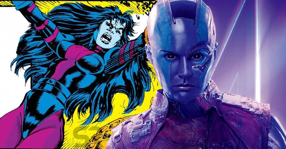 Avengers Endgame Could Ve Possibly Shown The Original Nebula With Hair