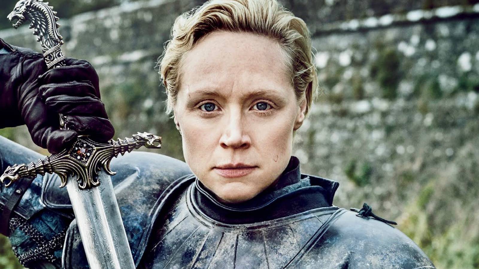 brienne of tarth blue dress Game Thrones: 10 Hidden Details About of Tarth's Costume You Didn't Notice brienne of tarth book art