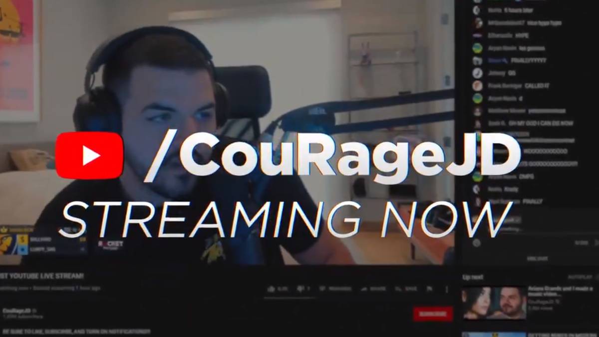 CouRage Leaves Twitch for YouTube Gaming