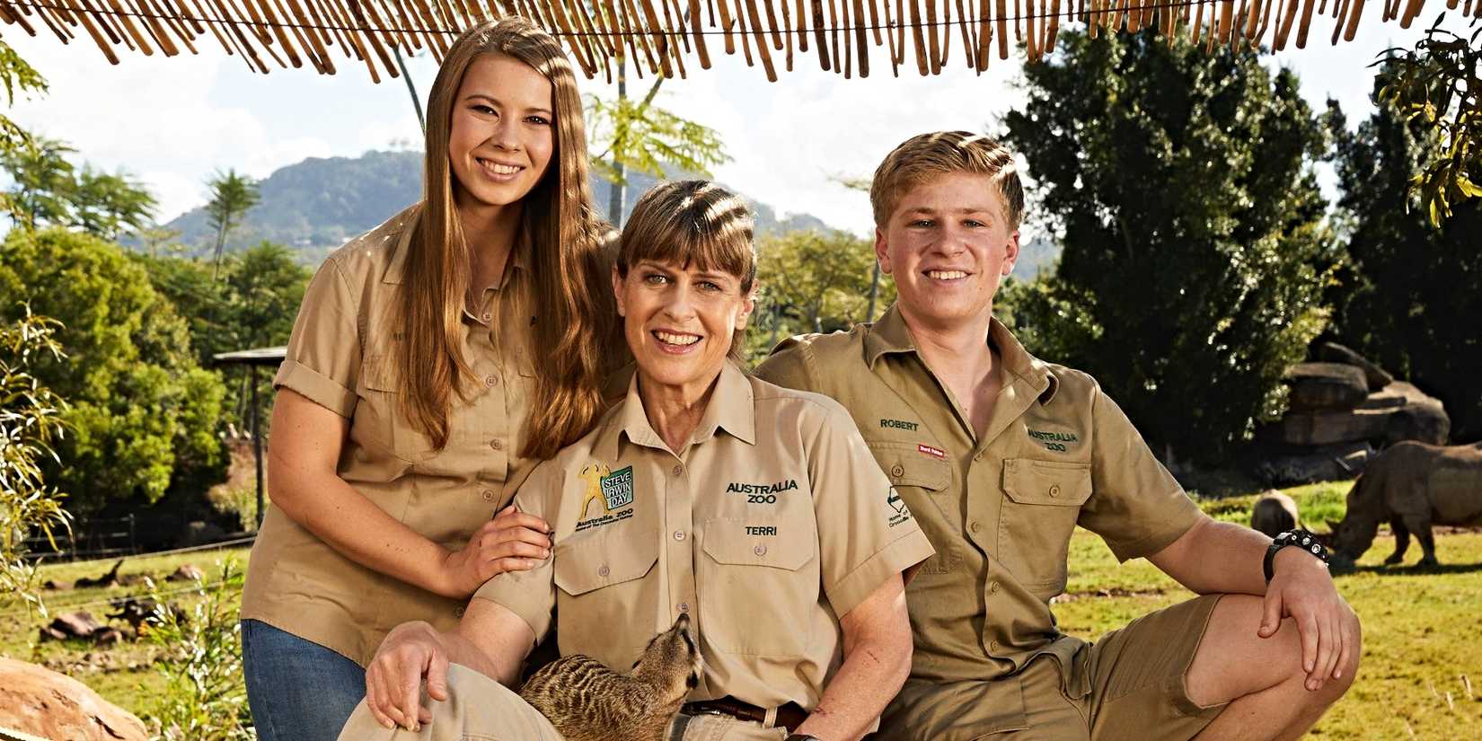 Crikey! It's the Irwins, Bindi Irwin and Robert Irwin