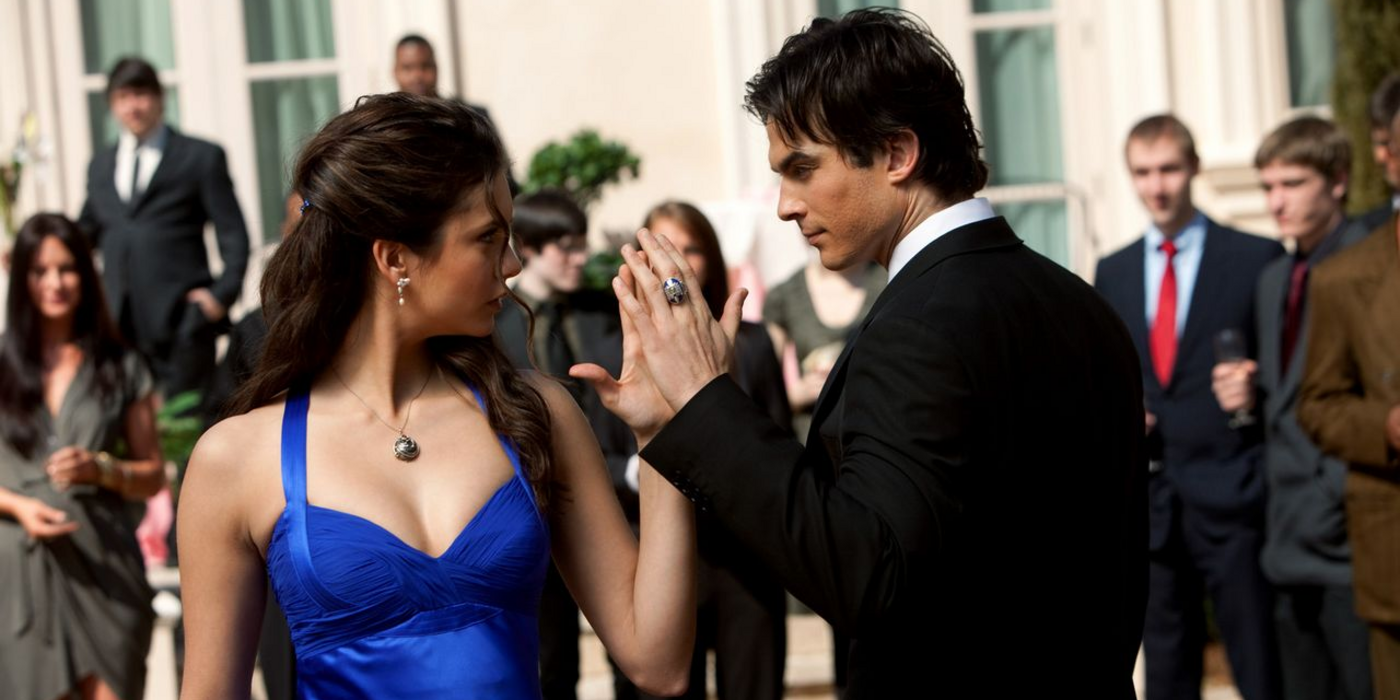 Damon and Elena