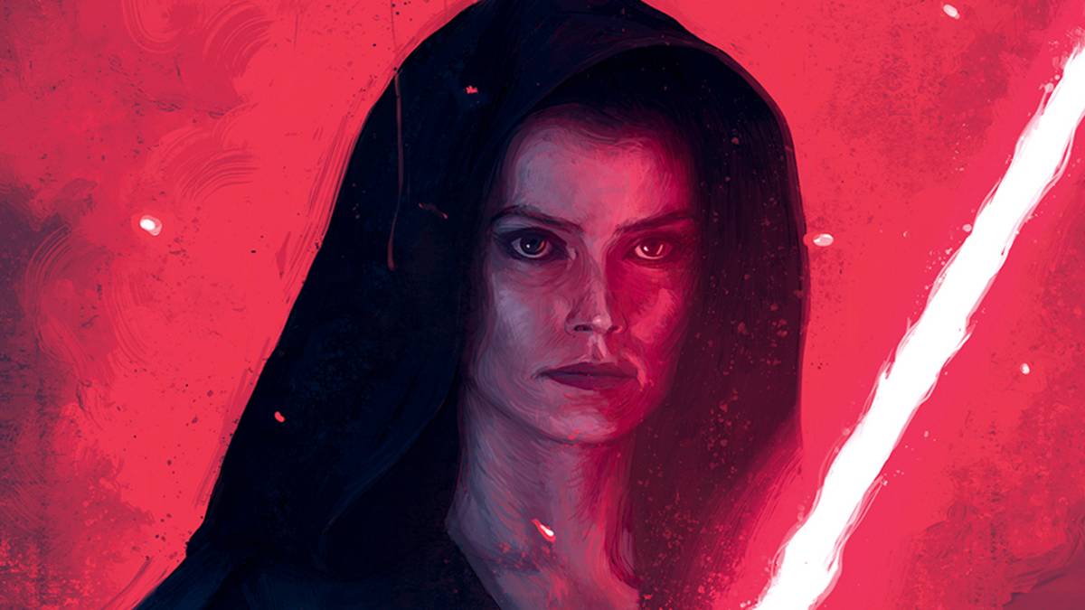 Star Wars 9: Dark Rey Art Highlights Her Double-Bladed Lightsaber