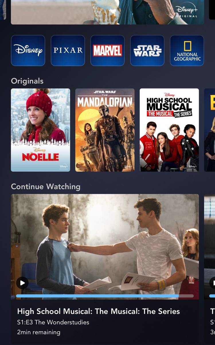 Disney Plus Adds A Continue Watching Option, Finally