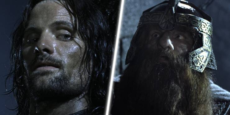 Gimli et Aragorn