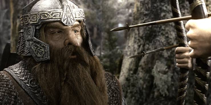 Gimli gegen Elben