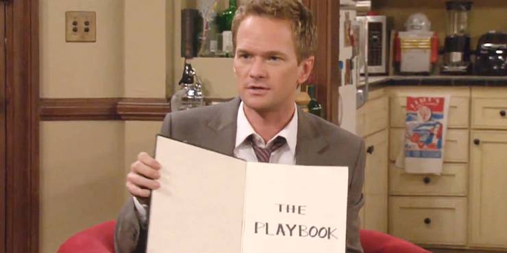 How-I-Met-Your-Mother-Barney-Stinson-The-Playbook.jpg (740×370)