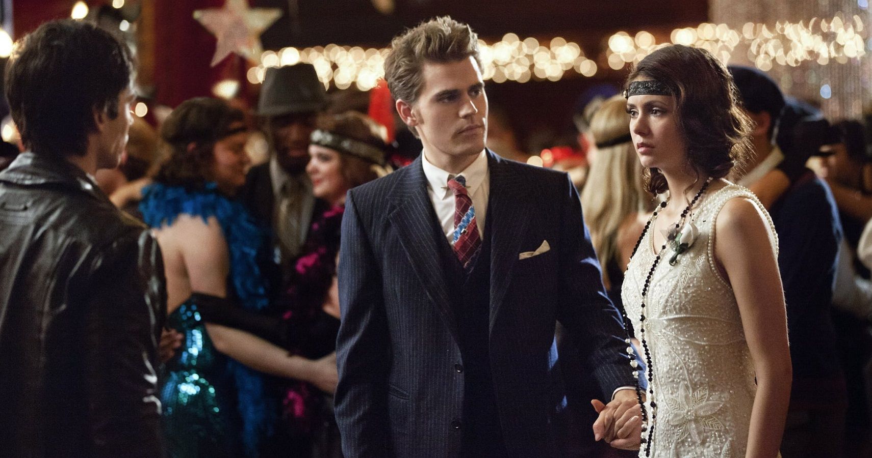 elena gilbert green dress Elena Gilbert Blue Formal Prom Dress The Vampire Diaries Costume –  LausenCrafts