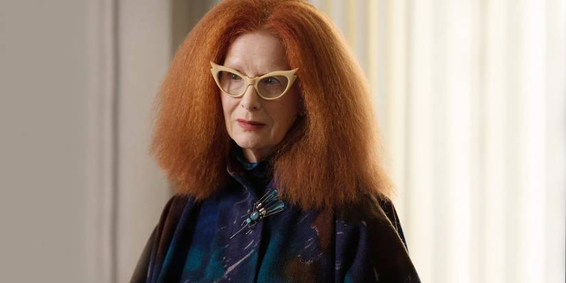 myrtle snow red dress American Horror Story: Coven