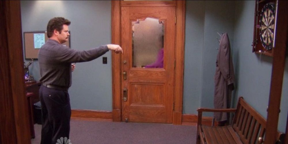 Parks And Rec 10 Hidden Details About Ron Swansons Office