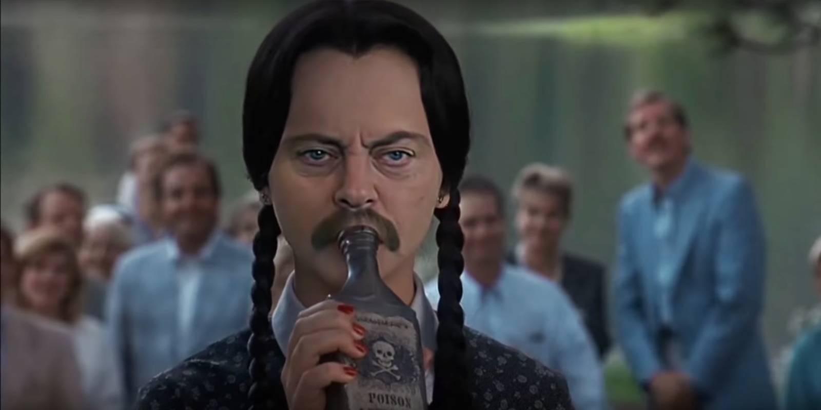 Parks & Rec: Ron Swanson Is Wednesday Addams In New Deep Fake Video