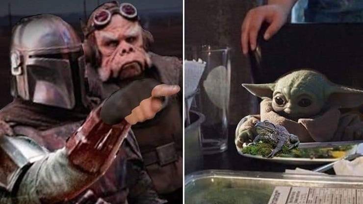 Scarica Gratis Images 10 Cutest Baby Yoda Memes That We Can T Get Over Screenrant le plus cool salutations
