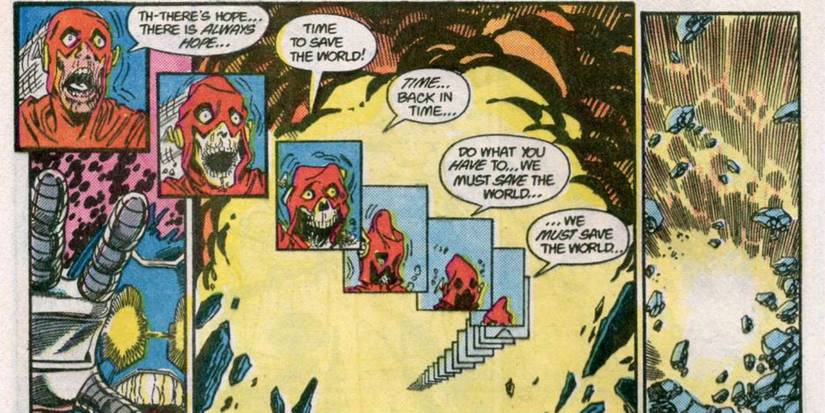Flash Dc Dead Death of The Justice League Makes Flash's Most Iconic Death Even Sadder