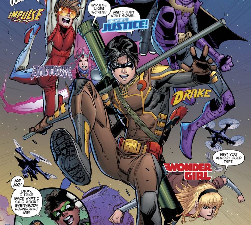 Goodbye Robin, Tim Drake Officially Debuts as DRAKE