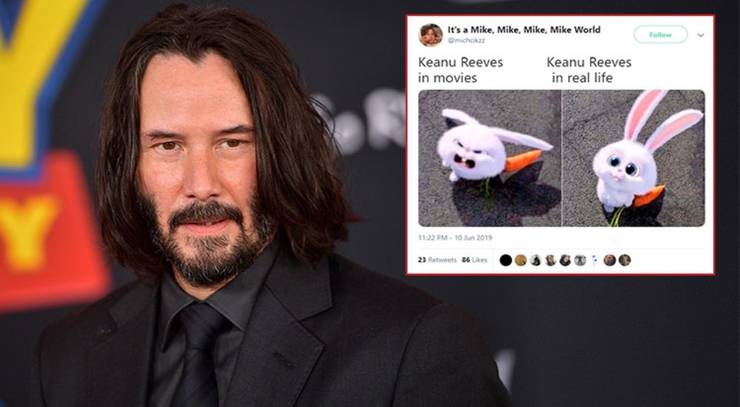 The Hilarious Evolution Of The Keanu Reeves Meme