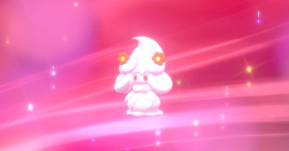 Pokemon Sword Shield How To Evolve Milcery Into Alcremie