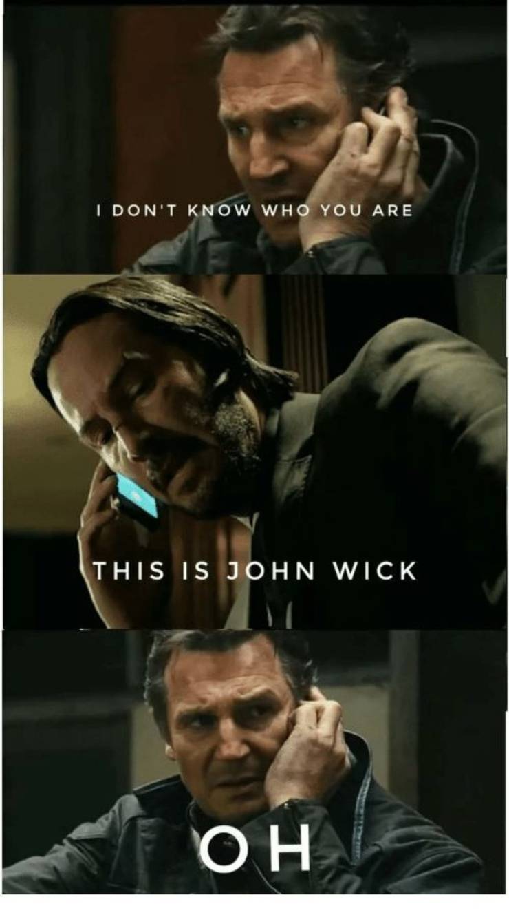 10 John Wick Memes That Are Too Hilarious For Words Screenrant 10 John Wick Memes That Are Too Hilarious For Words Screenrant
