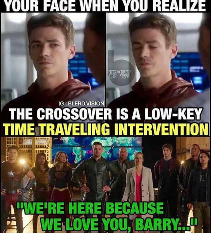 Arrowverse 10 Most Hilarious Crossover Memes Screenrant