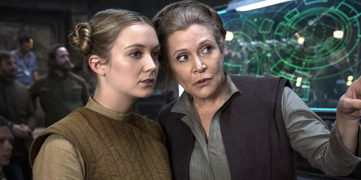 Billie Lourd Carrie Fisher Star Wars