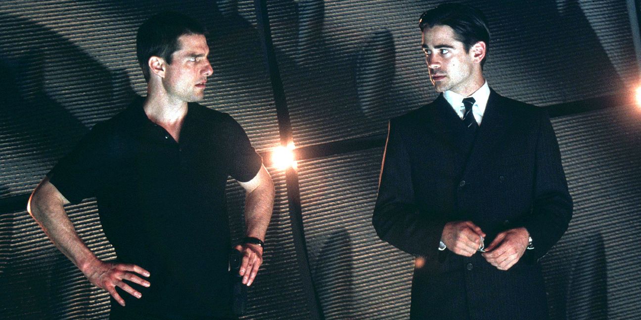 Danny and John talking in Minority Report.