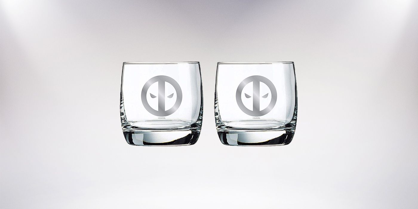 Deadpool Whiskey Glasses