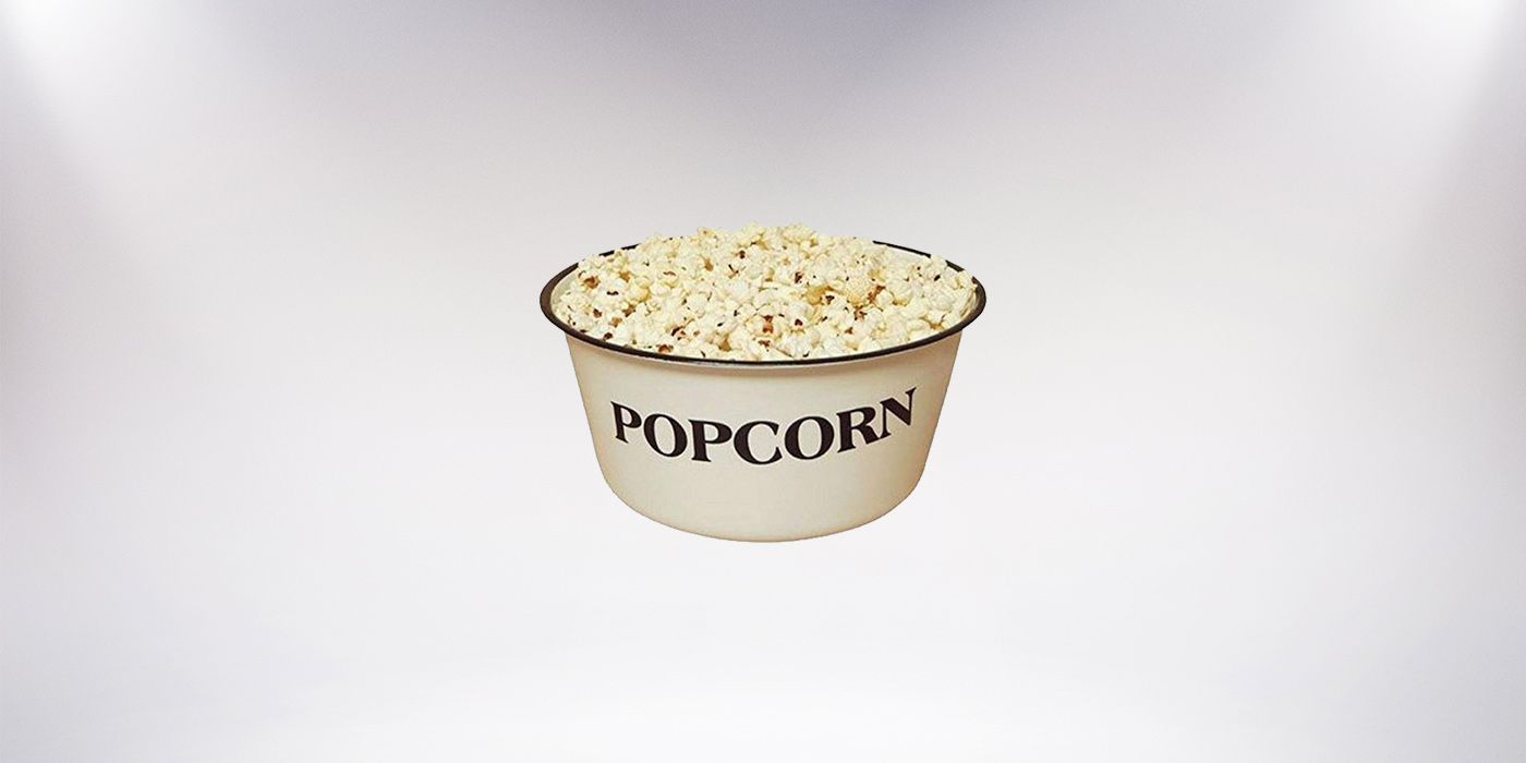 Enamelware Popcorn Bowl