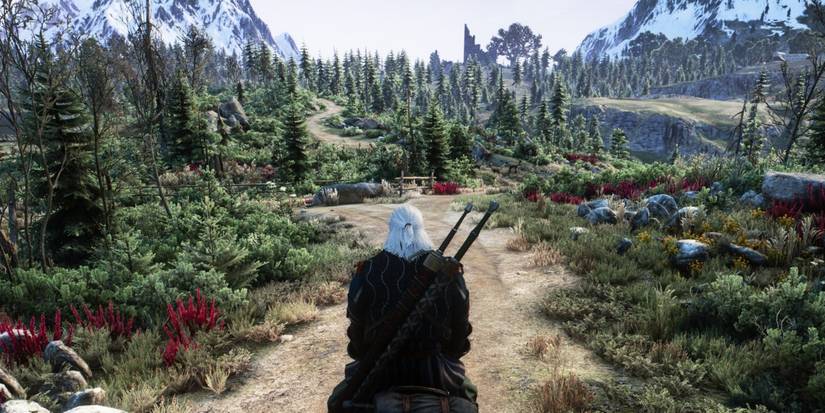 Entry 1 The Witcher 3 Horse Roach Geralt Landscape Reshaded Cropped 1600x800