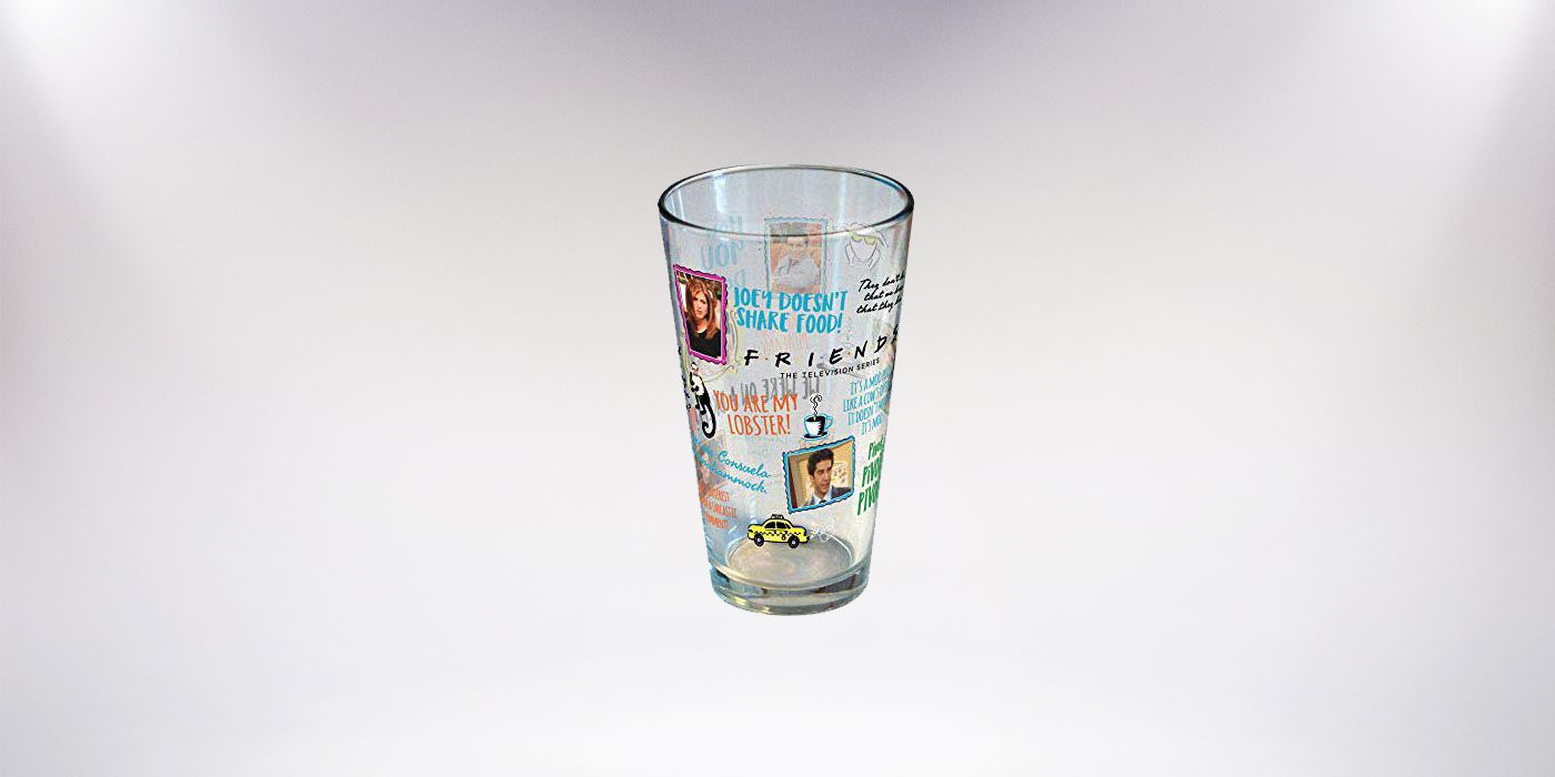 Friends Quotes Pint Glass