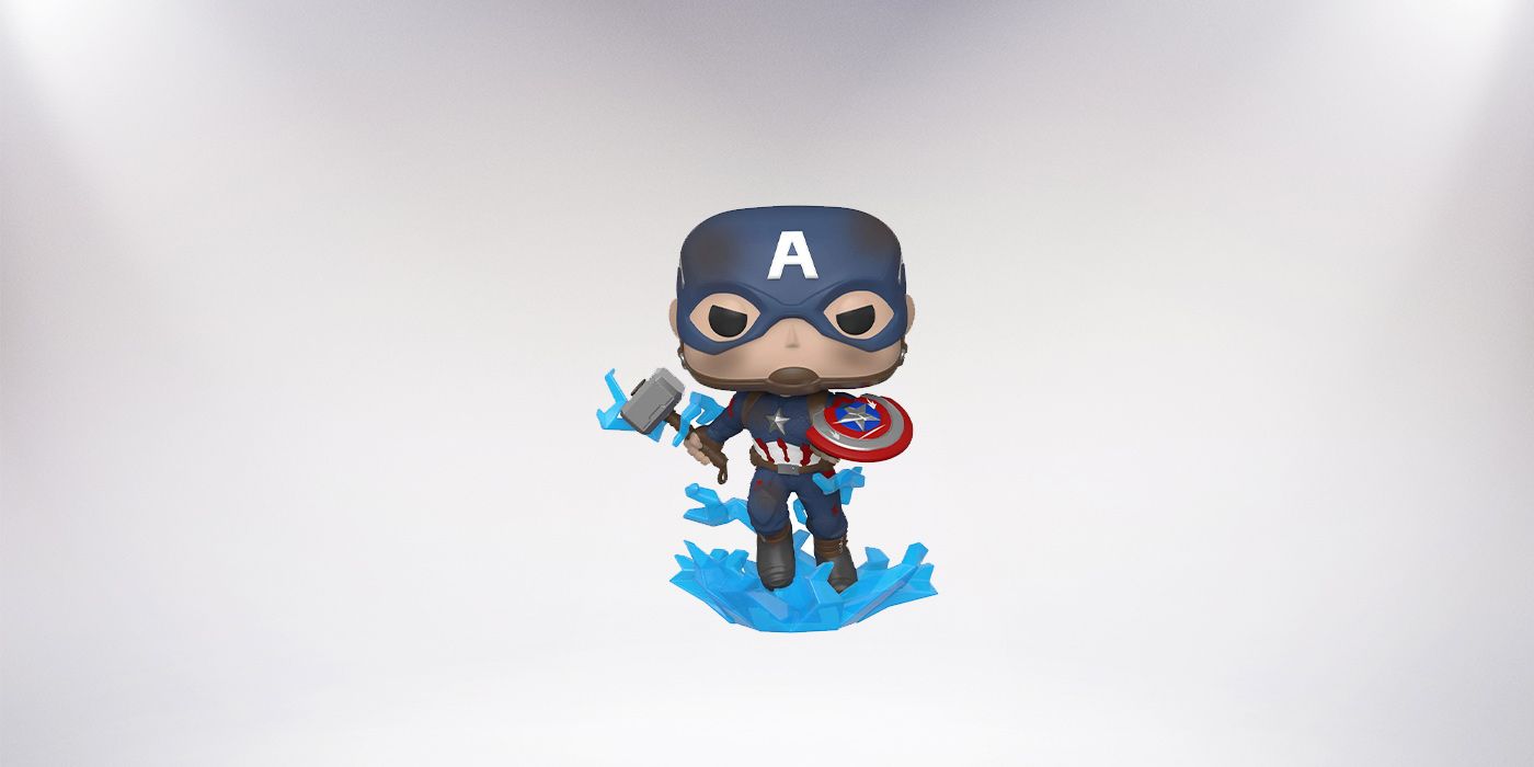 Funko Pop! Marvel: Avengers Endgame - Captain America with Broken