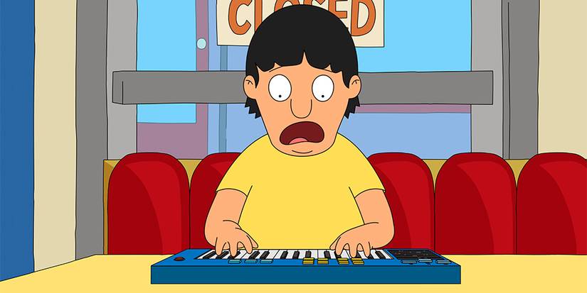 Gene plays the piano from Bob's Burgers 