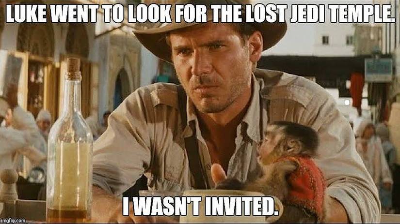 Harrison Ford: 10 Hilarious Memes Of Hollywood's Favorite Stoic