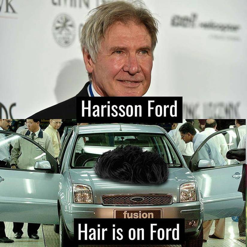 Harrison Ford: 10 Hilarious Memes Of Hollywood's Favorite Stoic