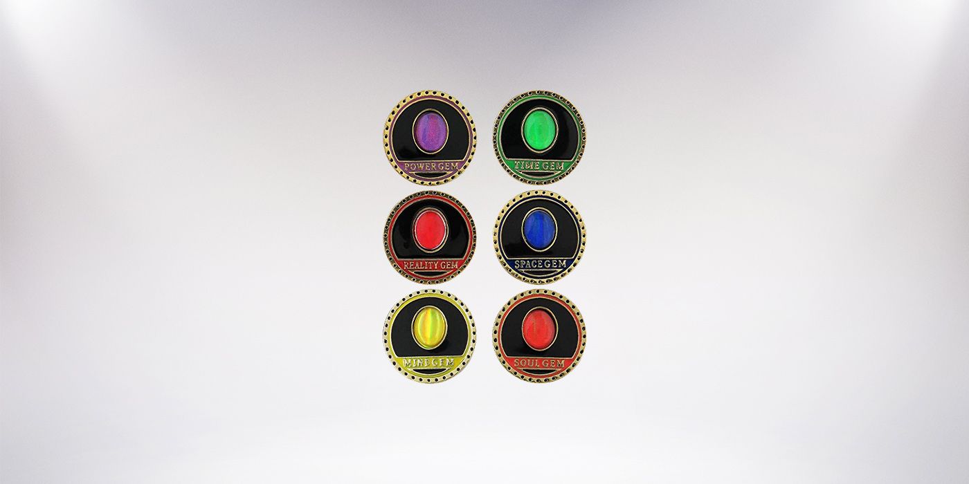 Infinity Gauntlet 6 Piece Gems