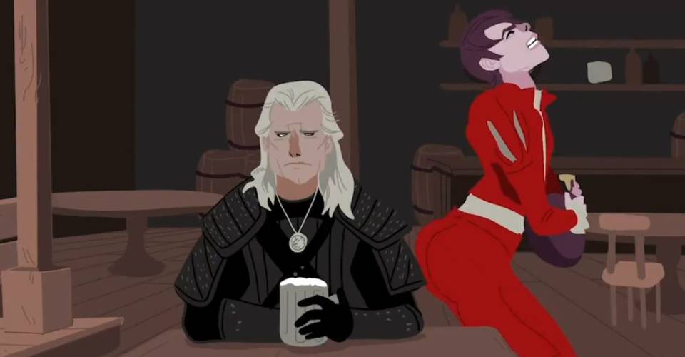 Witcher Animated Fan Video Has Jaskier Twerking Singing