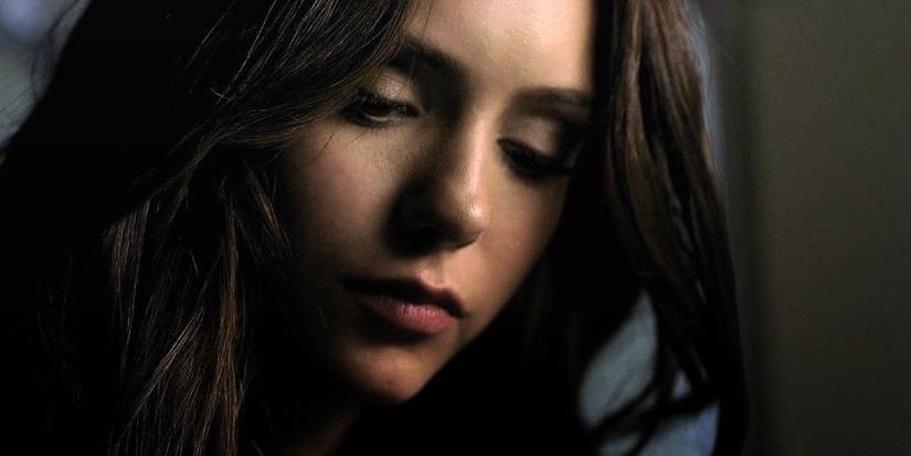 Katherine Pierce turns Caroline on The Vampire Diaries