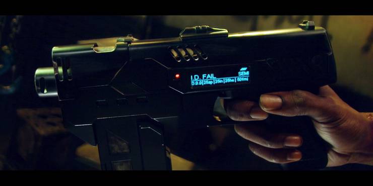 The 10 Most Powerful Sci Fi Pistols Ranked Screenrant