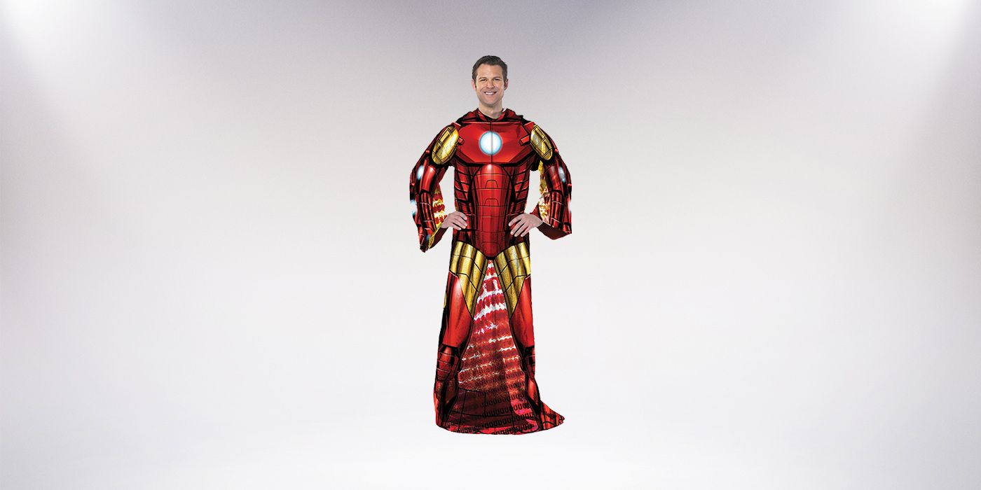 Marvel Iron Man Comfy Throw Blanket