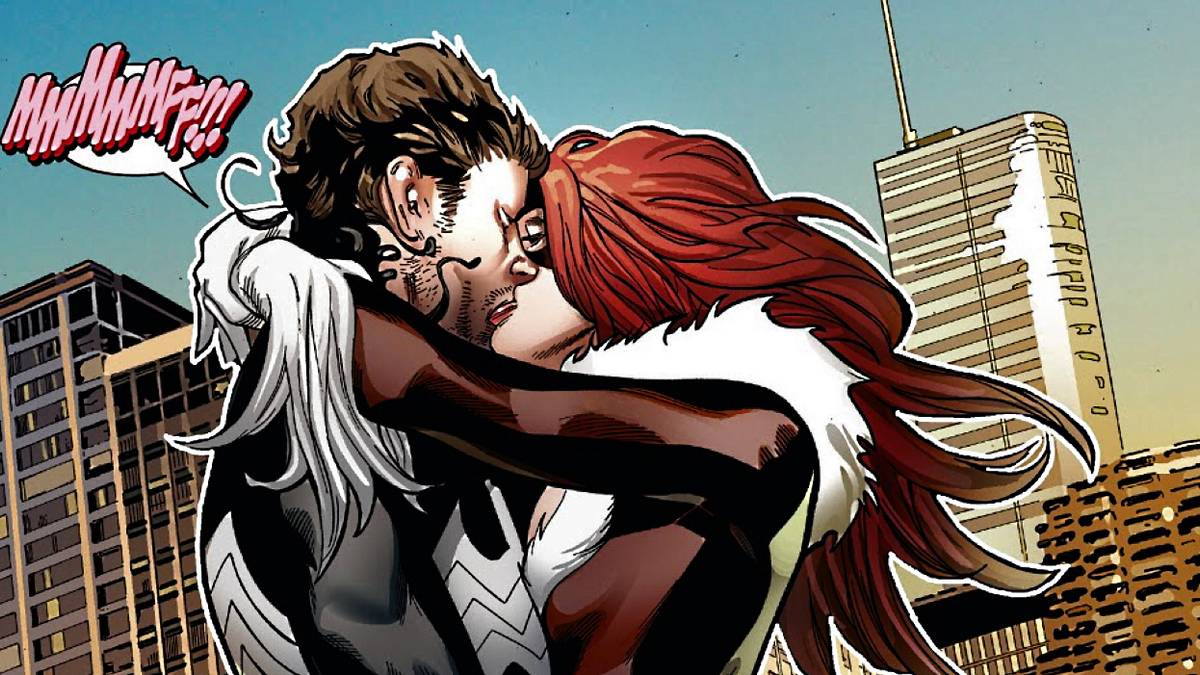 #spiderman #spectacularspiderman #blackcat #romance #kiss #animatedseries  #marvel #mcu #cartoon #comic #comicbook, image size:1200x675