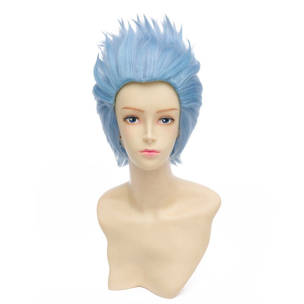 Rick and Morty Blue Hair Wig