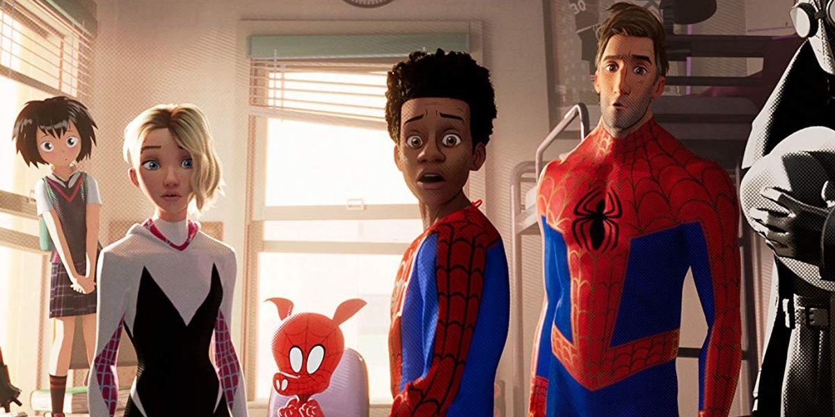 Spider Man Into The Spider Verse Cropped