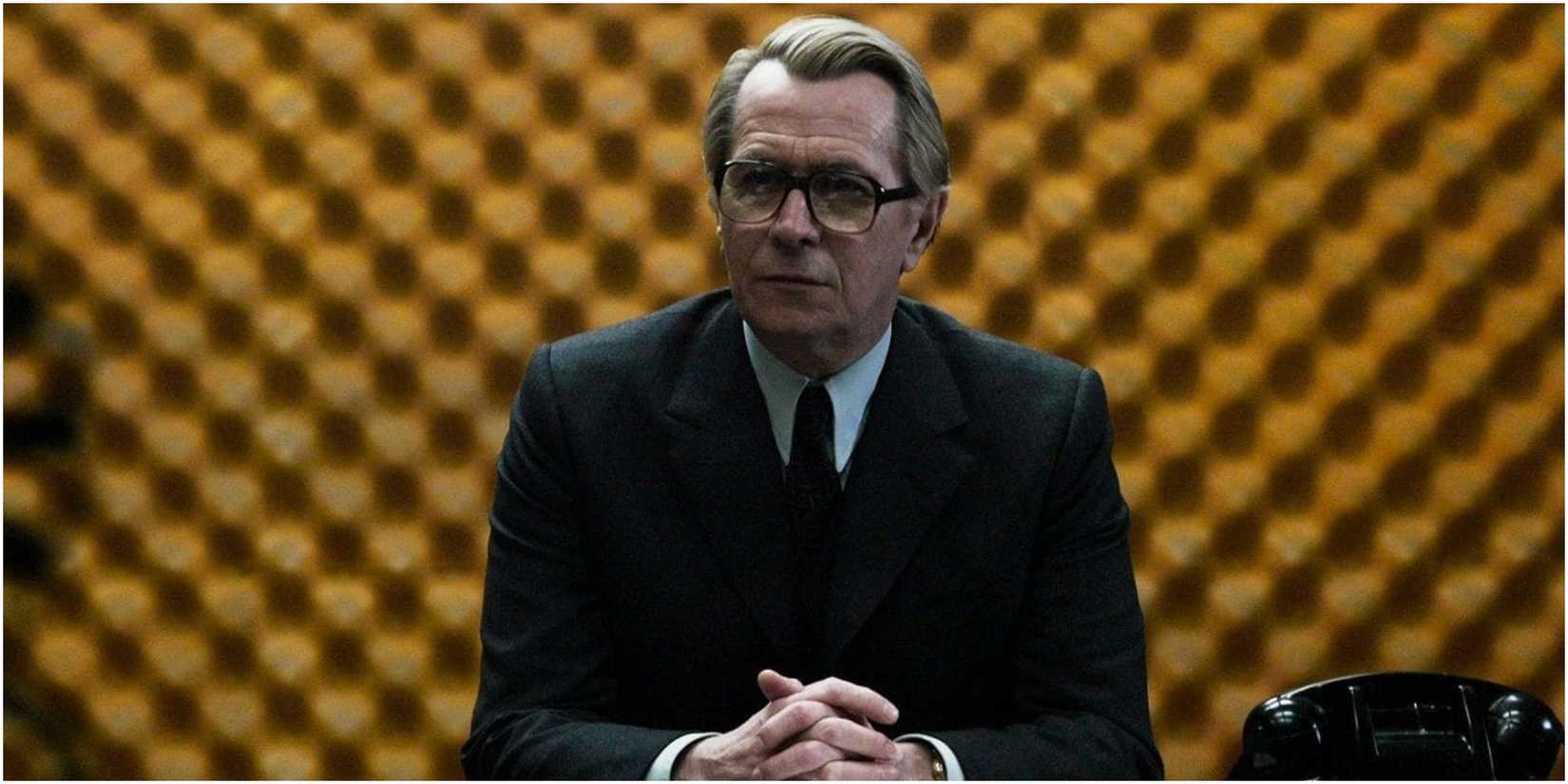 George Smiley at CONTROL in Tinker Tailor Soldier Spy.
