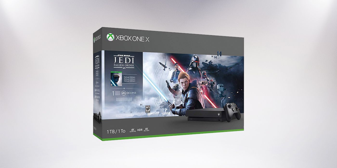 Xbox One X Star Wars Jedi Fallen Order Bundle